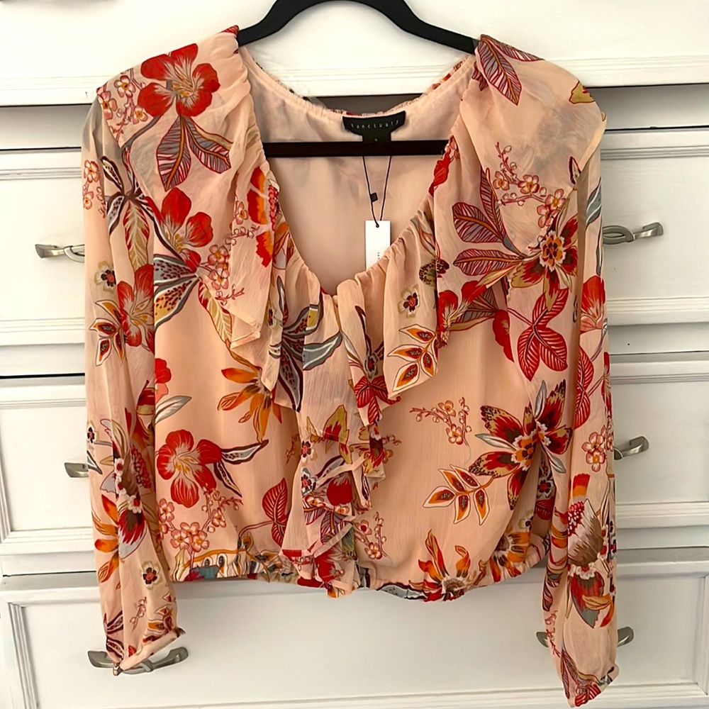 New with tags sanctuary blouse
